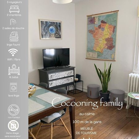 *Cocooning Family* Daire Tours Dış mekan fotoğraf